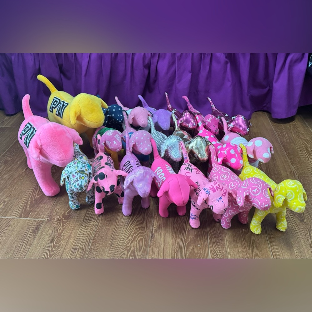 PINK Victoria’s Secret Collectable Dogs